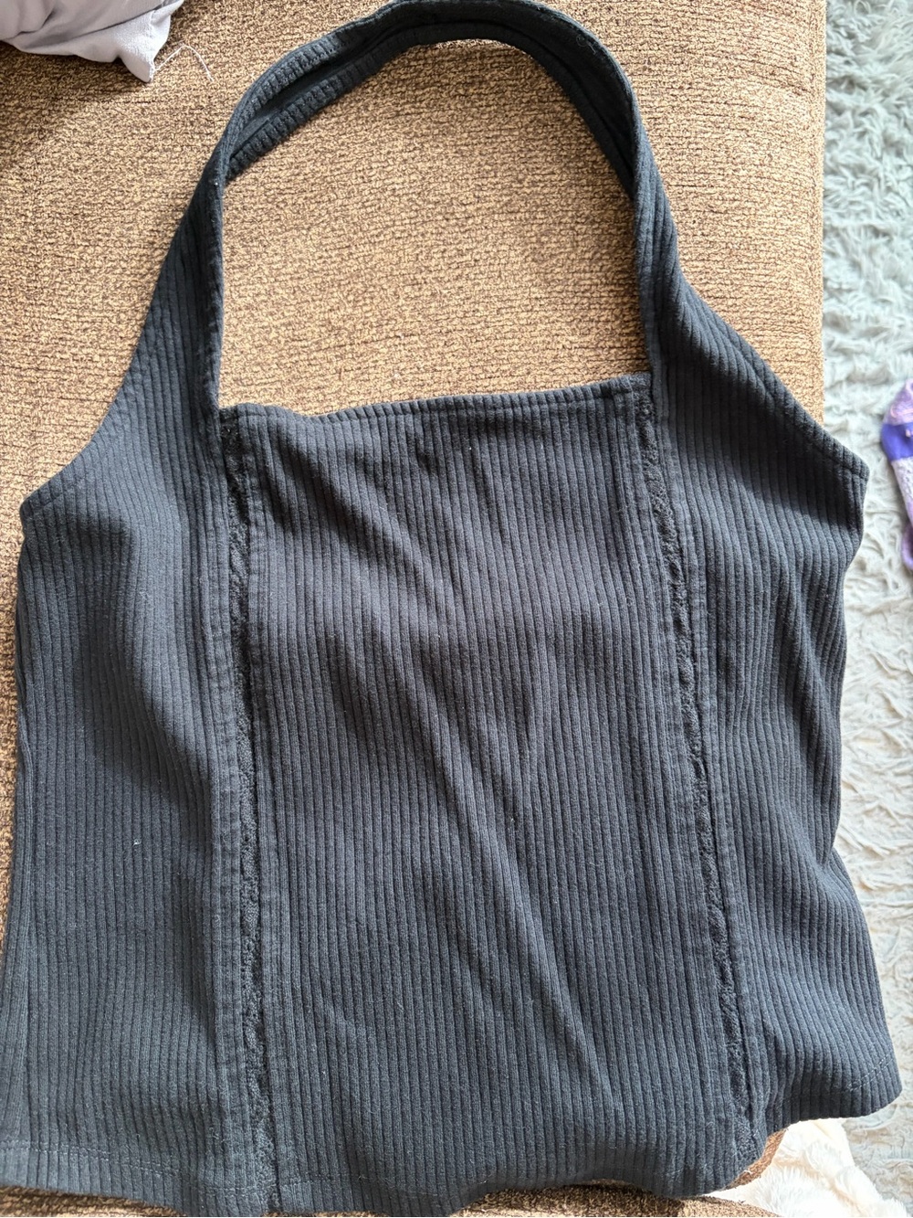 Black Halter Top